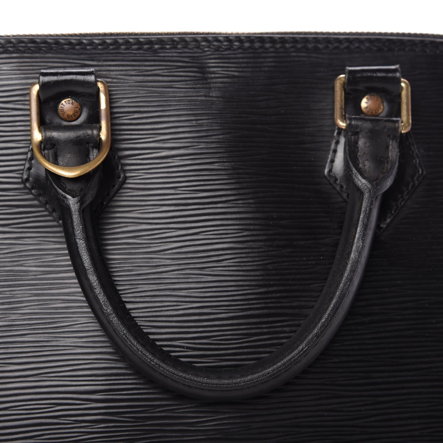 Louis Vuitton Epi Alma PM Black 11 of 11