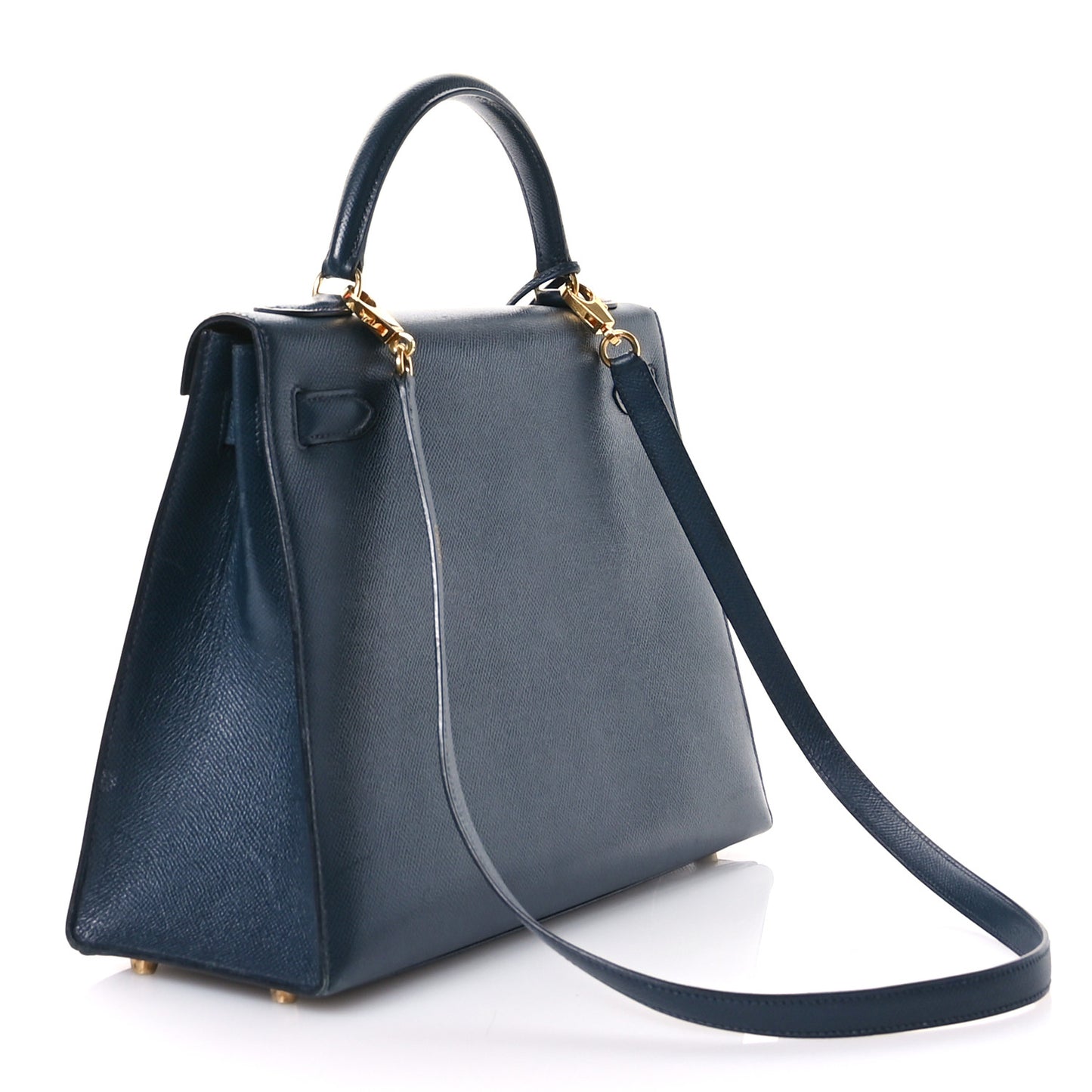 Courchevel Kelly Sellier 32 Bleu Indigo