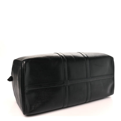 Louis Vuitton Epi Keepall 50 Black 3 of 9