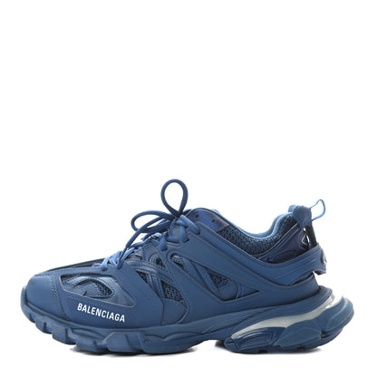 Balenciaga Mesh Nylon Mens Track LED Sneakers 44 Blue Grey White 1 of 9
