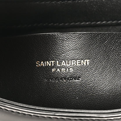 Saint Laurent Patent Calfskin Le 5 A 7 Mini Hobo Black 6 of 10