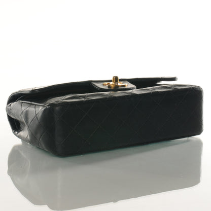 Chanel Lambskin Small Double Flap Navy 4 of 7