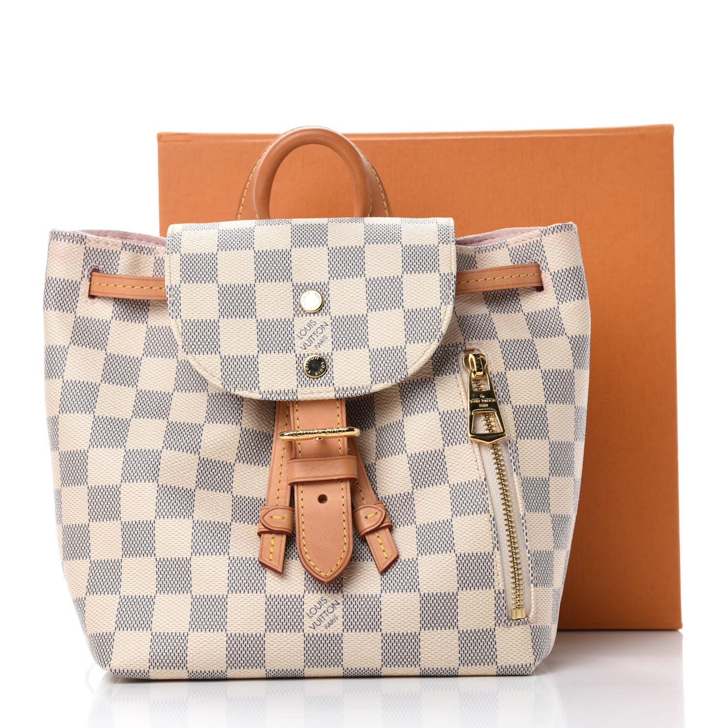 Louis Vuitton Damier Azur Sperone BB Backpack 13 of 13