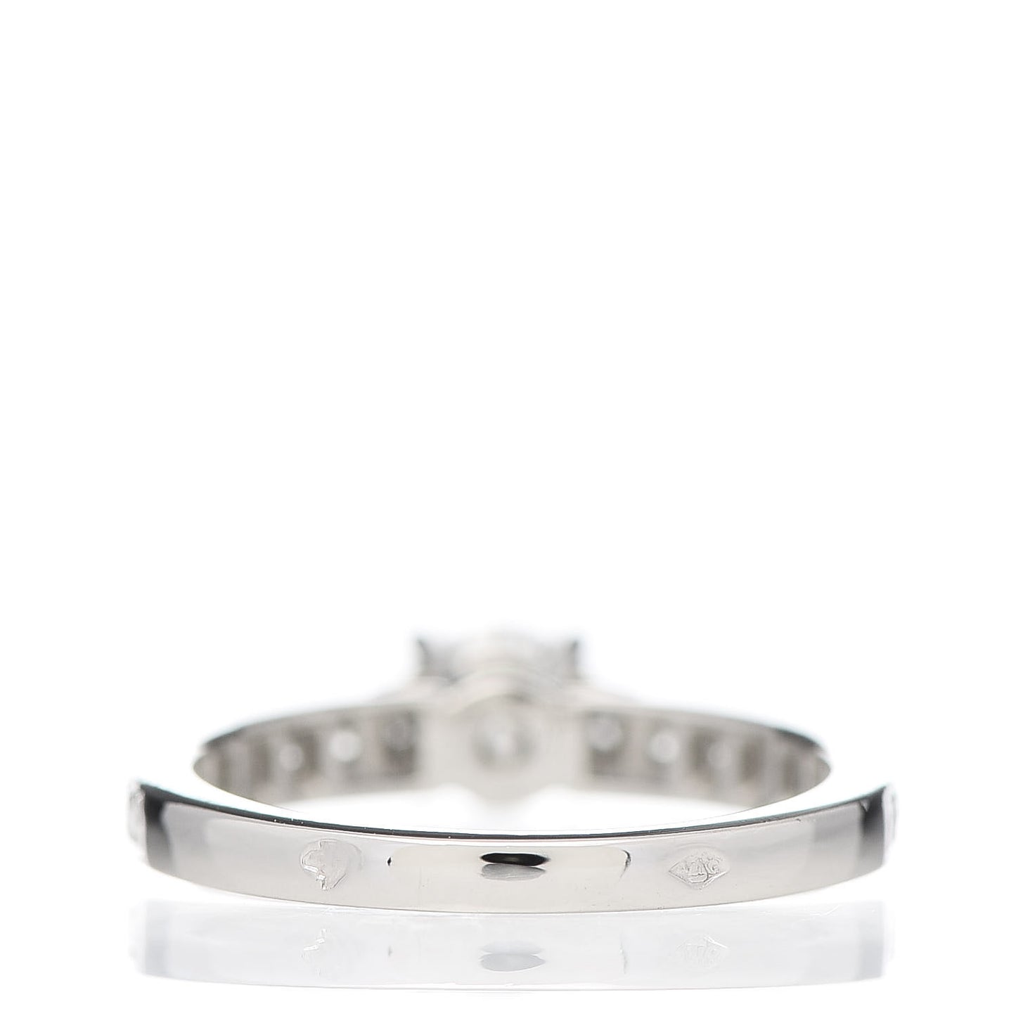 Platinum Diamond .35ct 1895 Solitaire Engagement Ring 45 3.25