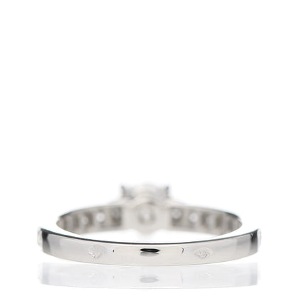 Cartier Platinum Diamond .35ct 1895 Solitaire Engagement Ring 45 3.25 4 of 8