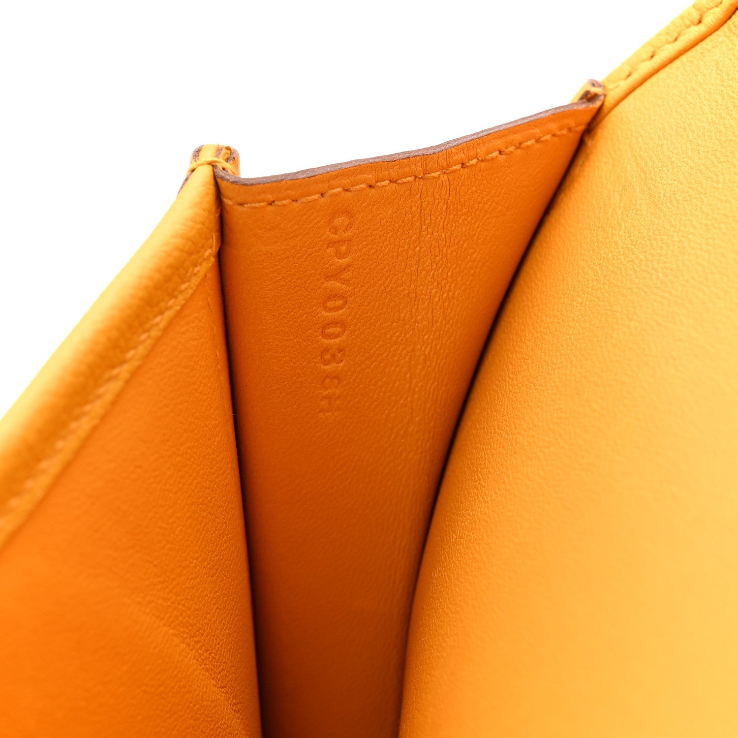 Hermes Evercolor Jige Elan 29 Jaune Ambre 7 of 7