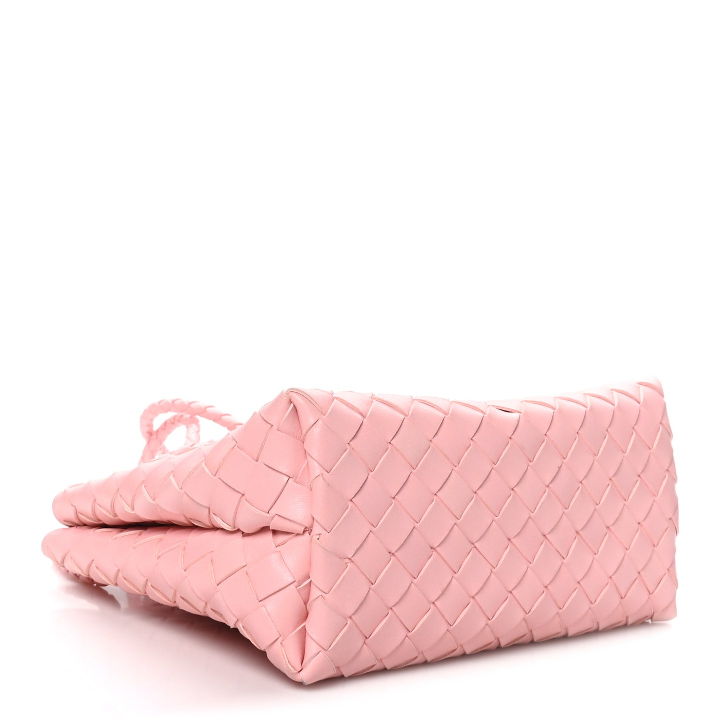 Nappa Intrecciato Small Andiamo Shoulder Bag Blush