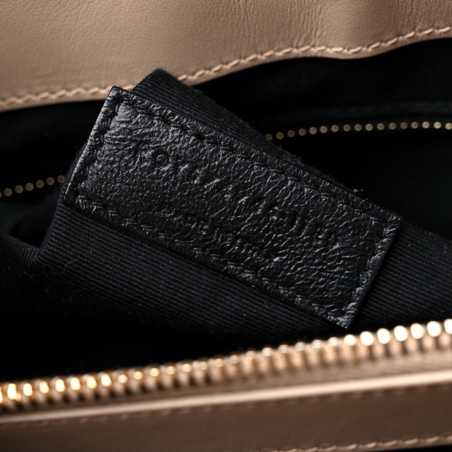 Saint Laurent Calfskin Y Quilted Monogram Medium Loulou Chain Satchel Dark Beige 8 of 15