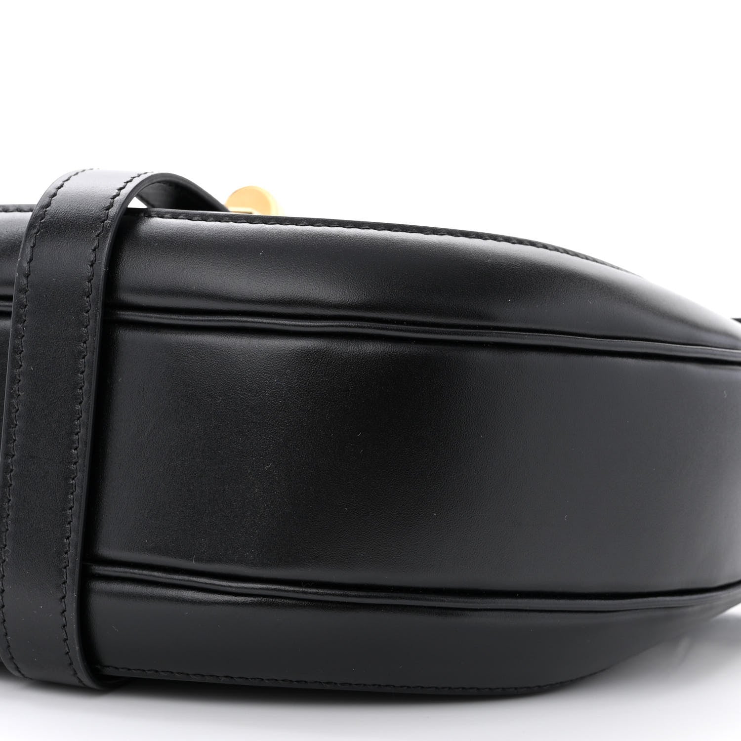 Celine Satinated Calfskin Medium Besace 16 Black 9 of 10
