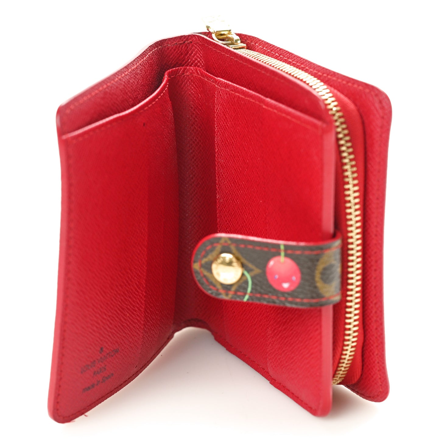 Monogram Cerises Compact Zippe Wallet