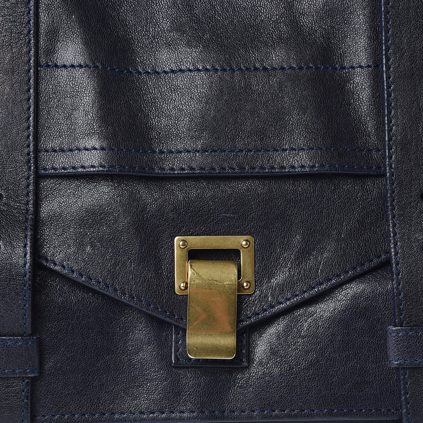 Lambskin Medium PS1 Satchel Midnight