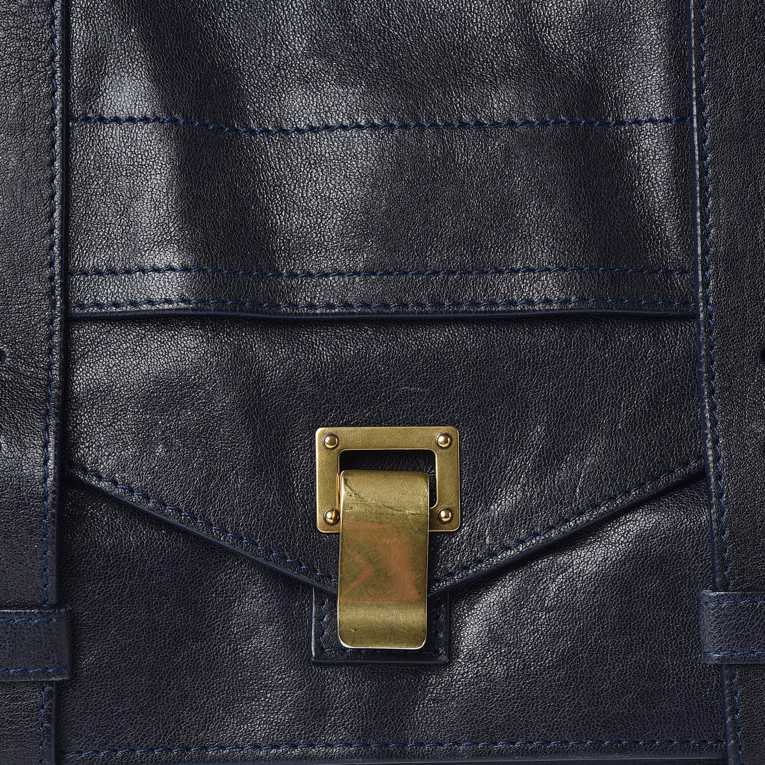 Proenza Schouler Lambskin Medium PS1 Satchel Midnight 11 of 13