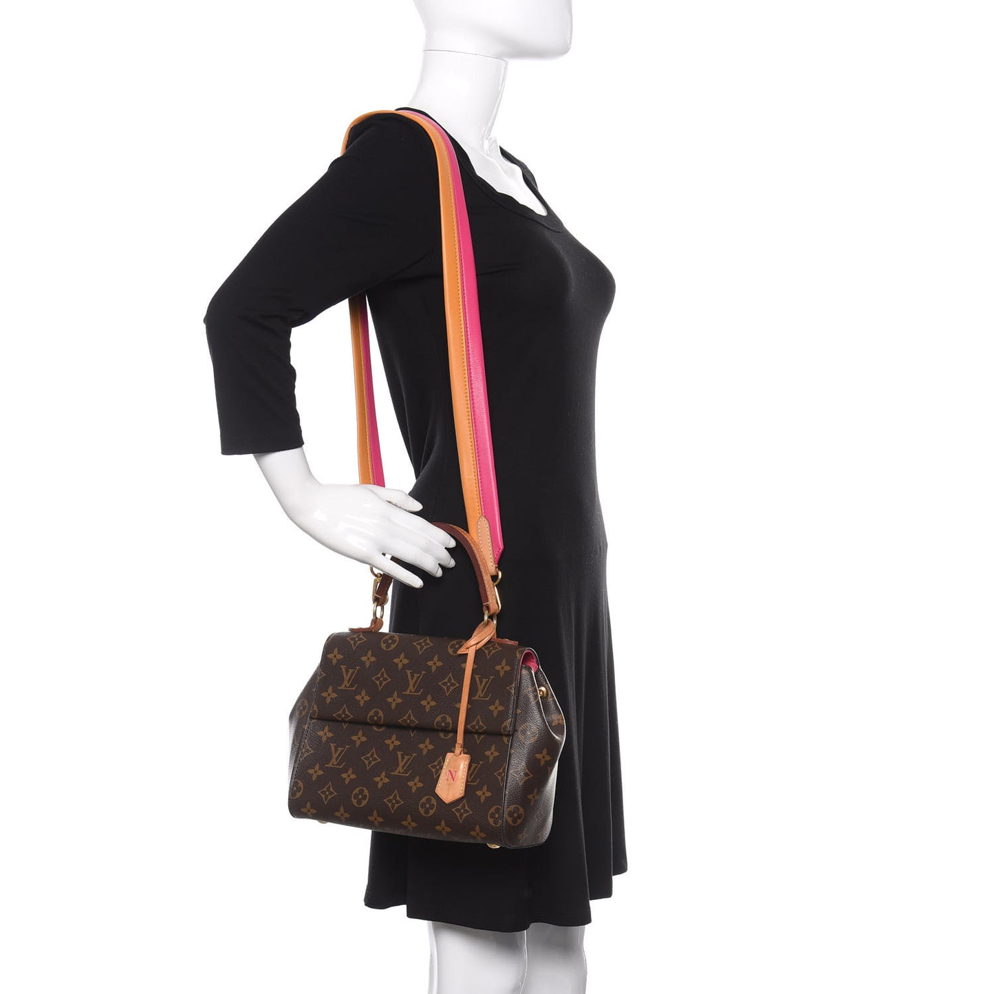 Monogram Cluny BB Hot Pink Safran Imperial