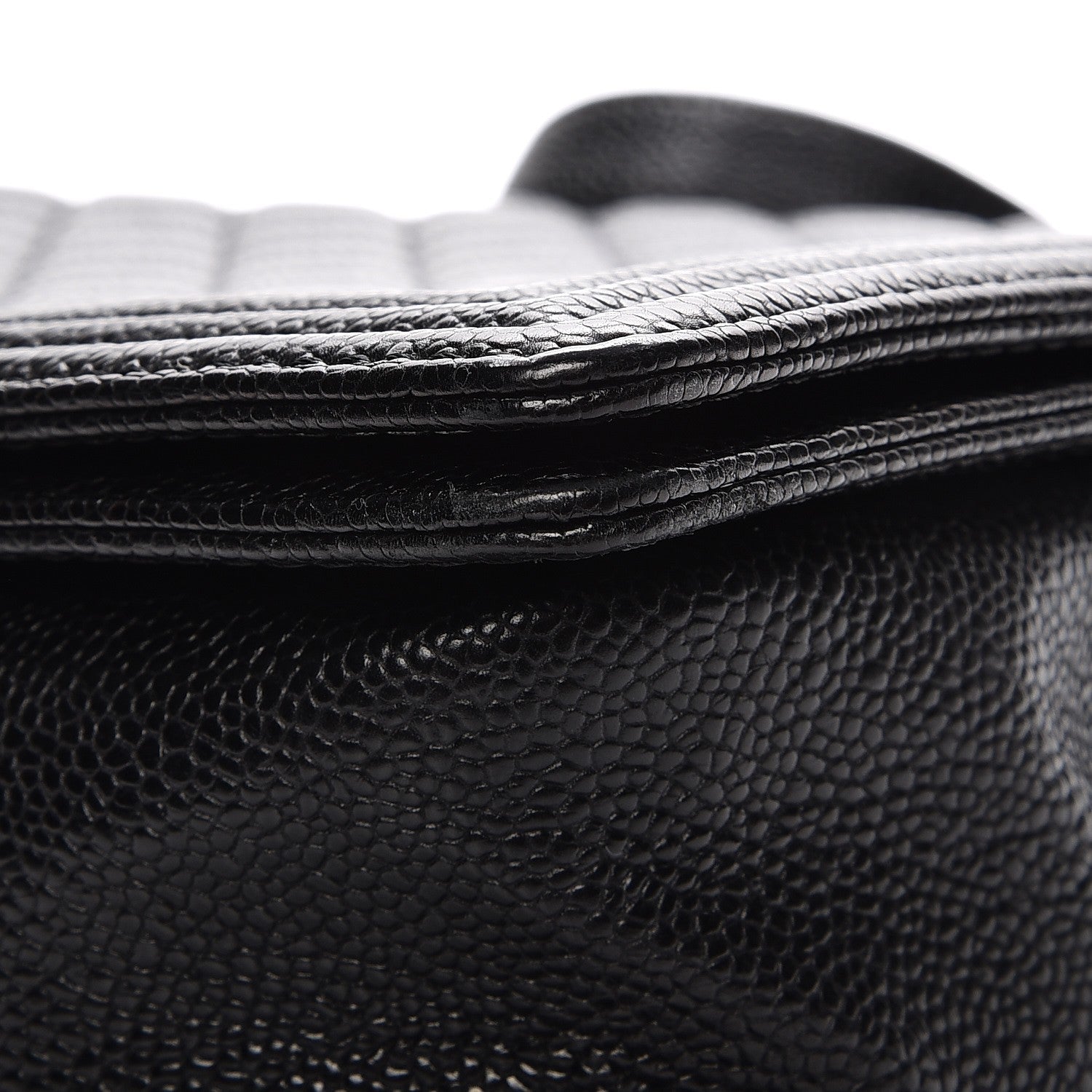 Chanel Caviar Quilted Large Boy Flap Black 8 of 9