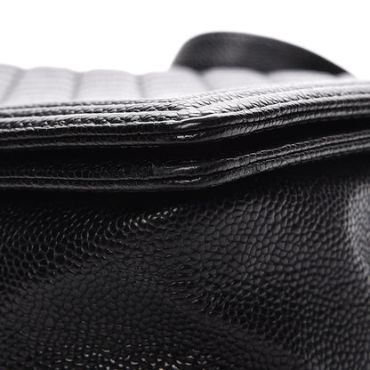 Chanel Caviar Quilted Large Boy Flap Black 8 of 9