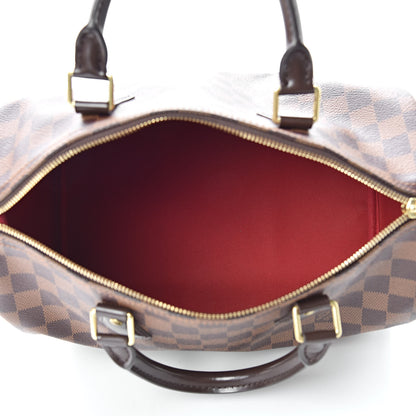 Louis Vuitton Damier Ebene Speedy 30 5 of 12