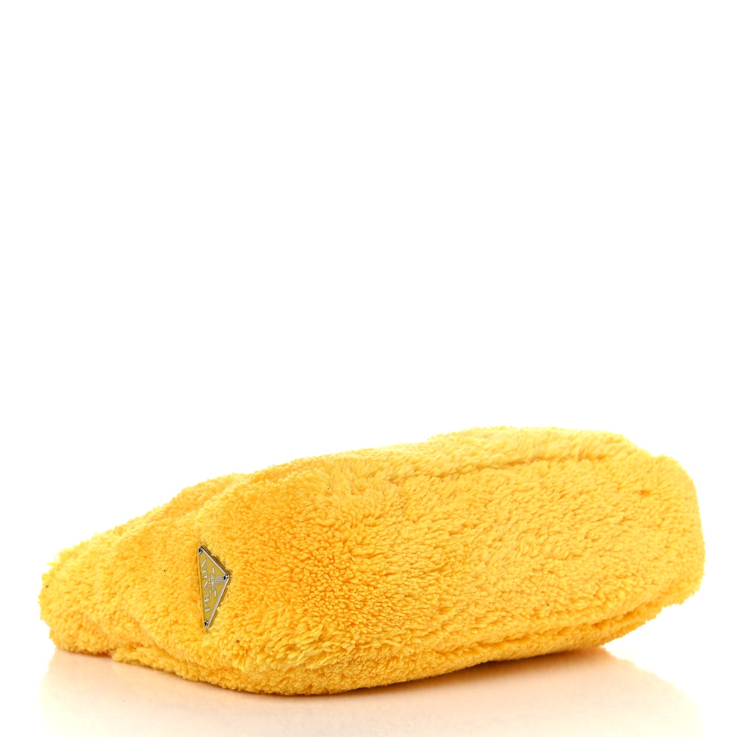 Terry Cloth Mini Re-Edition 2000 Bag Giallo Black