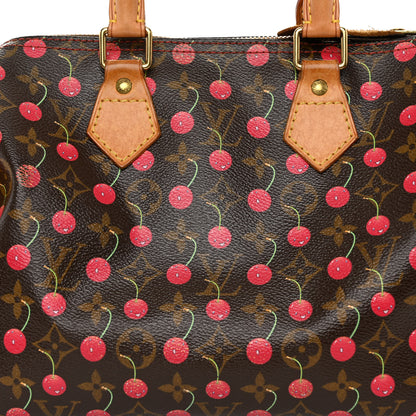 Louis Vuitton LOUIS VUITTON Monogram Cerises Speedy 25 7 of 11