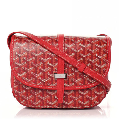 Goyard Goyardine Belvedere II PM Messenger Bag Red 1 of 8