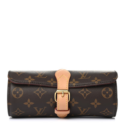 Louis Vuitton Monogram 3 Watch Travel Case 1 of 9
