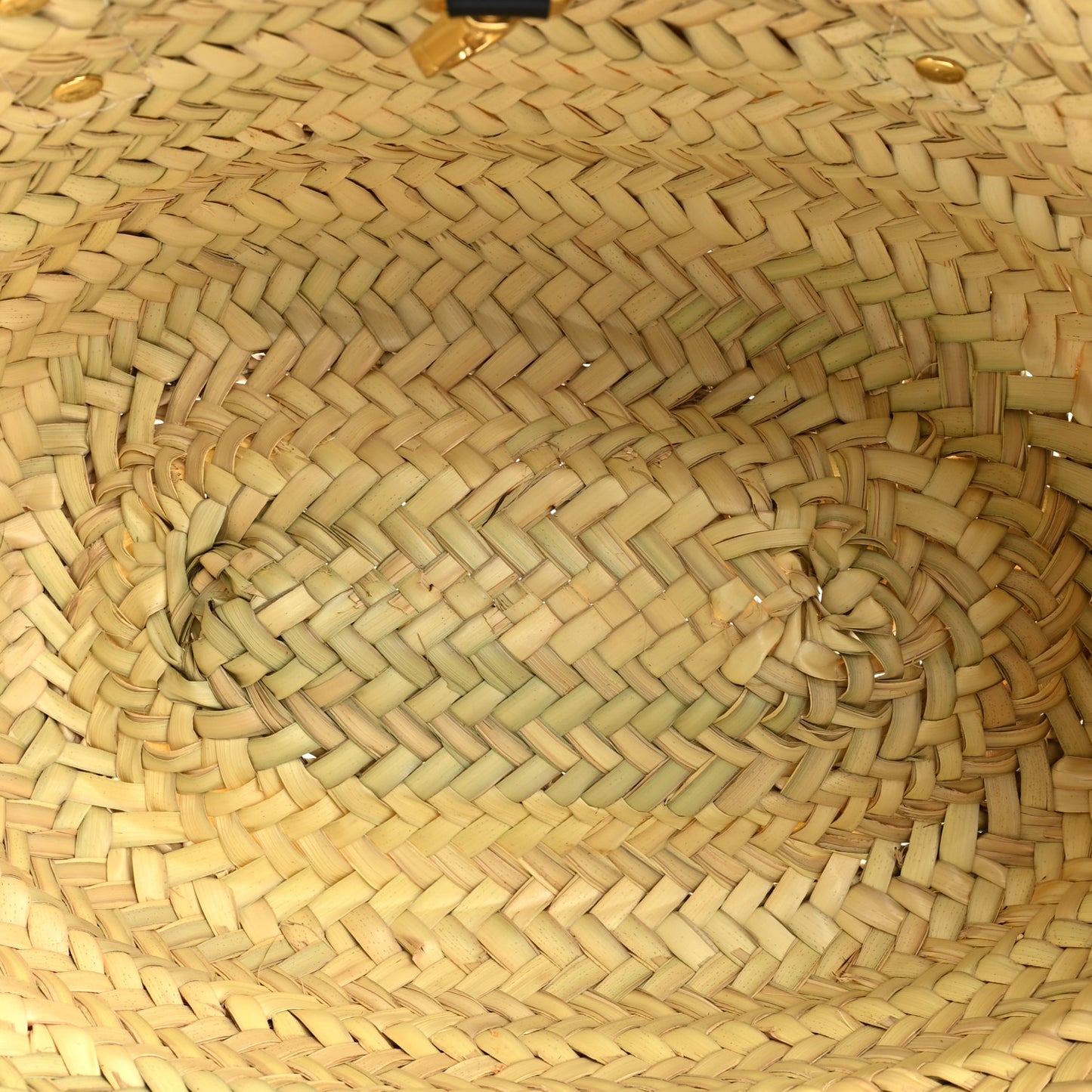 Raffia Le Petit Panier Soli Black