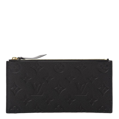 Louis Vuitton Empreinte Felicie Chain Wallet Zippered Insert Black 1 of 6