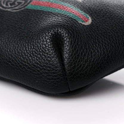 Gucci Grained Calfskin Small Logo Belt Bag Black 9 of 9