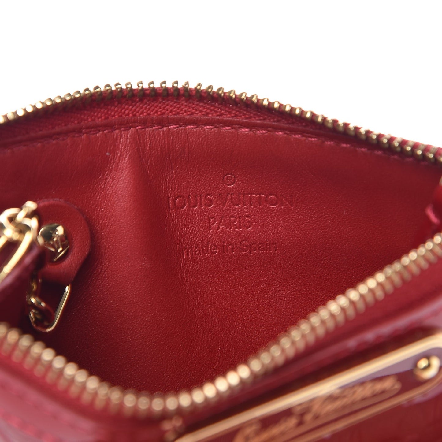 Vernis Key Pouch Pomme D'Amour