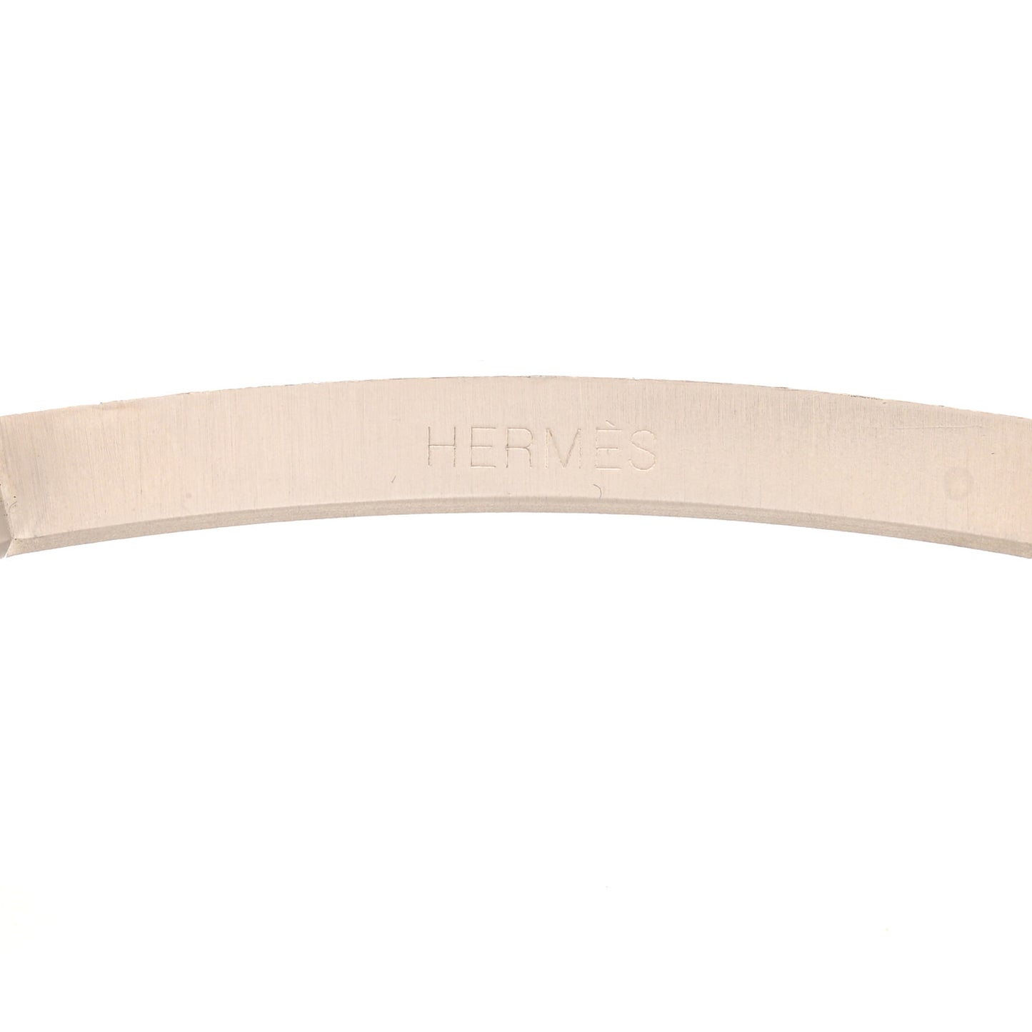 Brushed Palladium 32mm H Belt Buckle