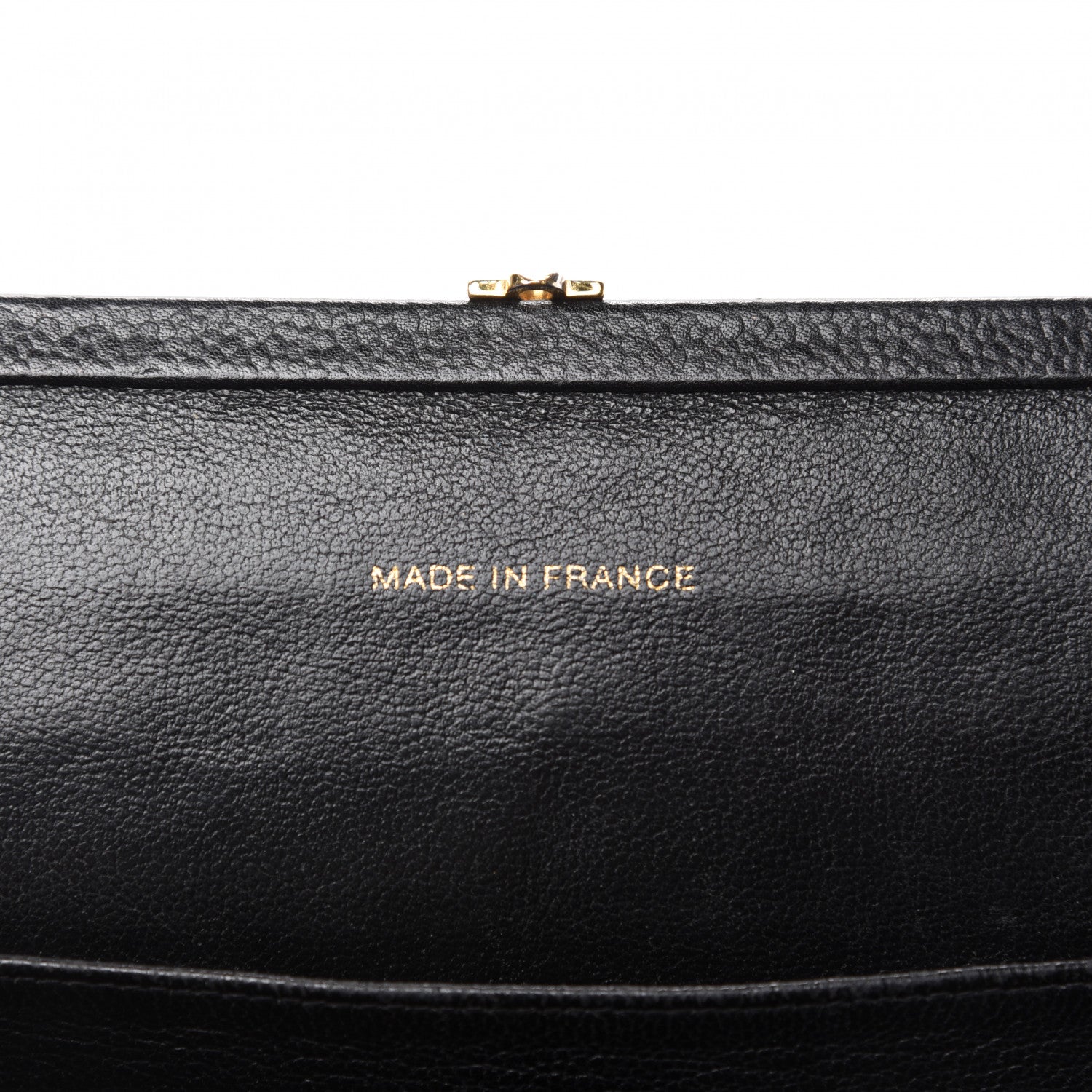 Chanel Caviar Quilted Frame Shoulder Bag Black 9 of 11