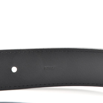 Louis Vuitton Taiga 35mm Pont Neuf Belt 110 44 Ardoise 5 of 9