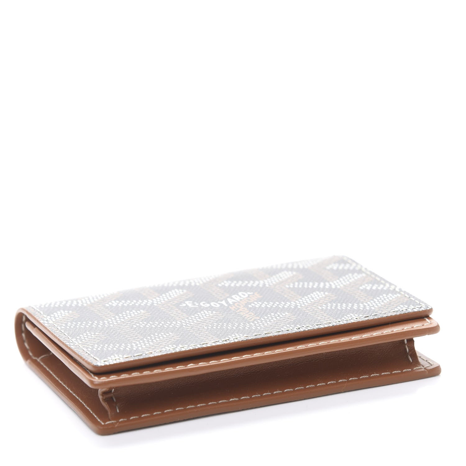 Goyard Goyardine Business Card Holder Black Gold 4 of 7