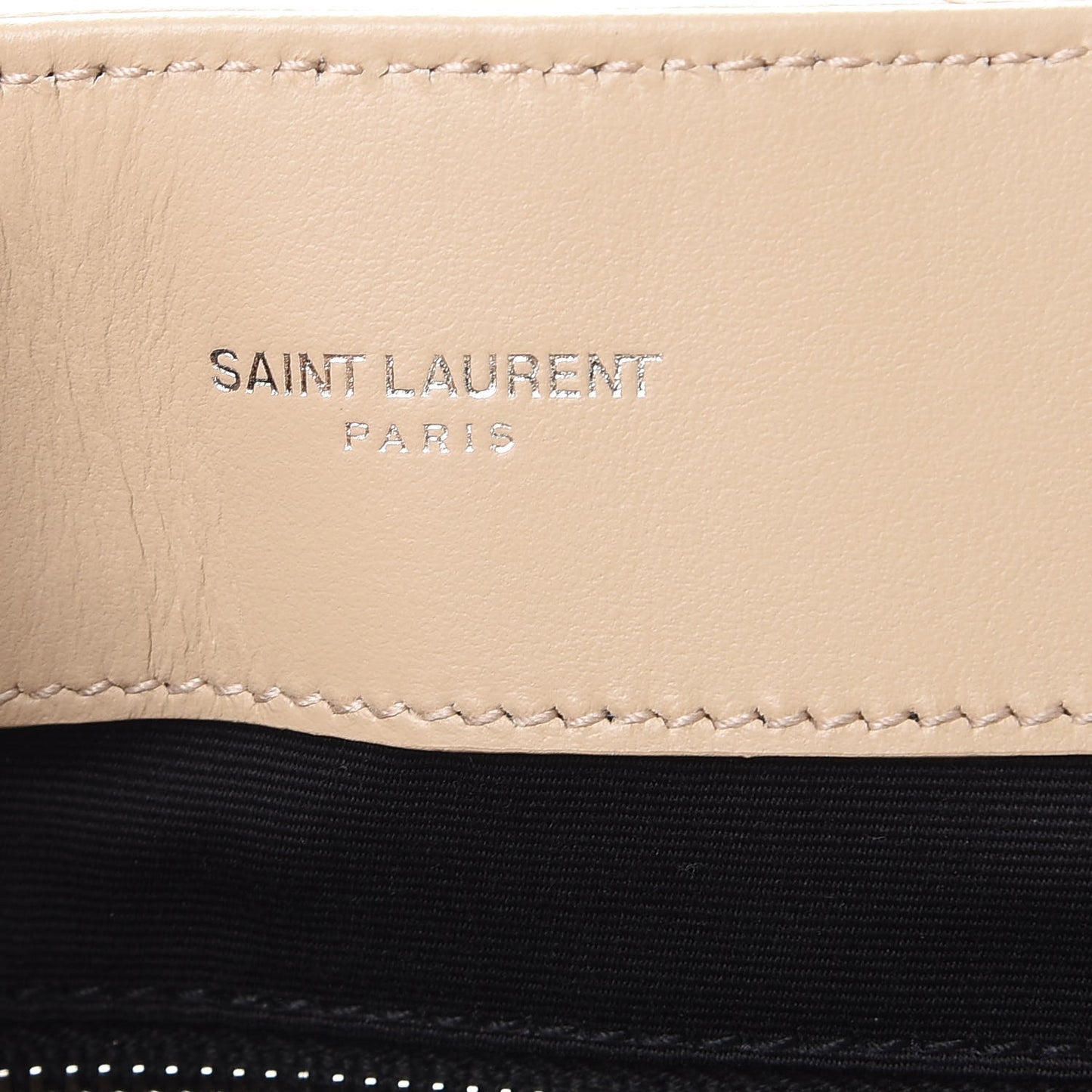 Calfskin Y Quilted Monogram Large Loulou Chain Satchel Nude Powder
