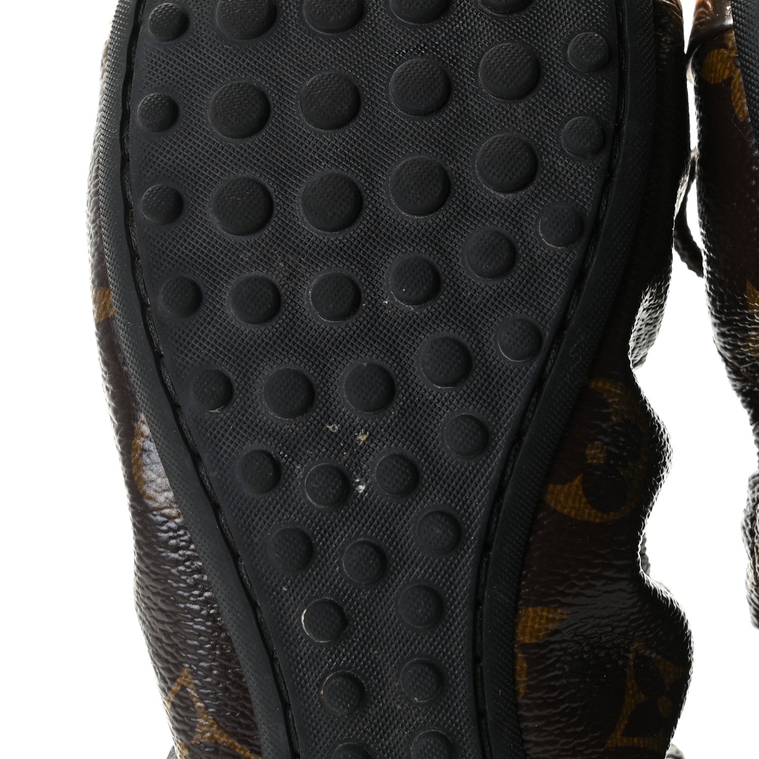 Louis Vuitton Monogram Flirty Ballerina Flats 37.5 Gold 9 of 10
