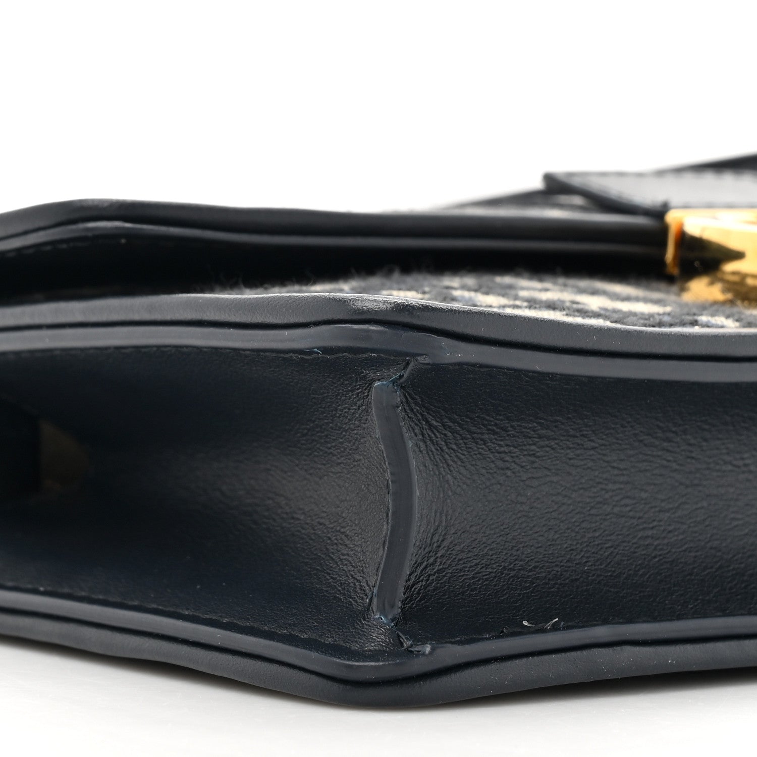 Christian Dior Oblique Miss Montaigne Mini Flap Bag Blue 10 of 11