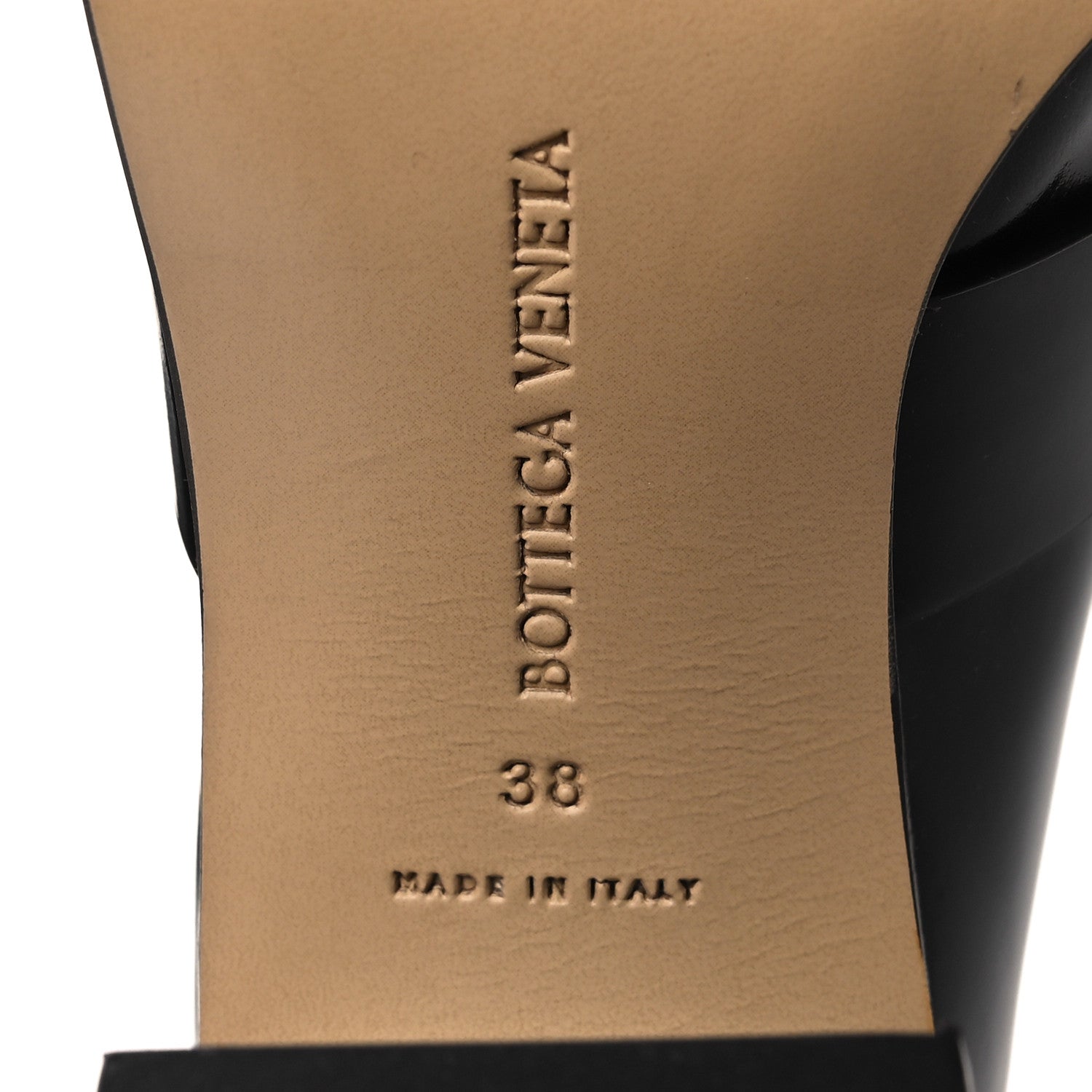 Bottega Veneta Glossy Calfskin Monsieur 70mm Loafer Pumps 38 Black 6 of 7