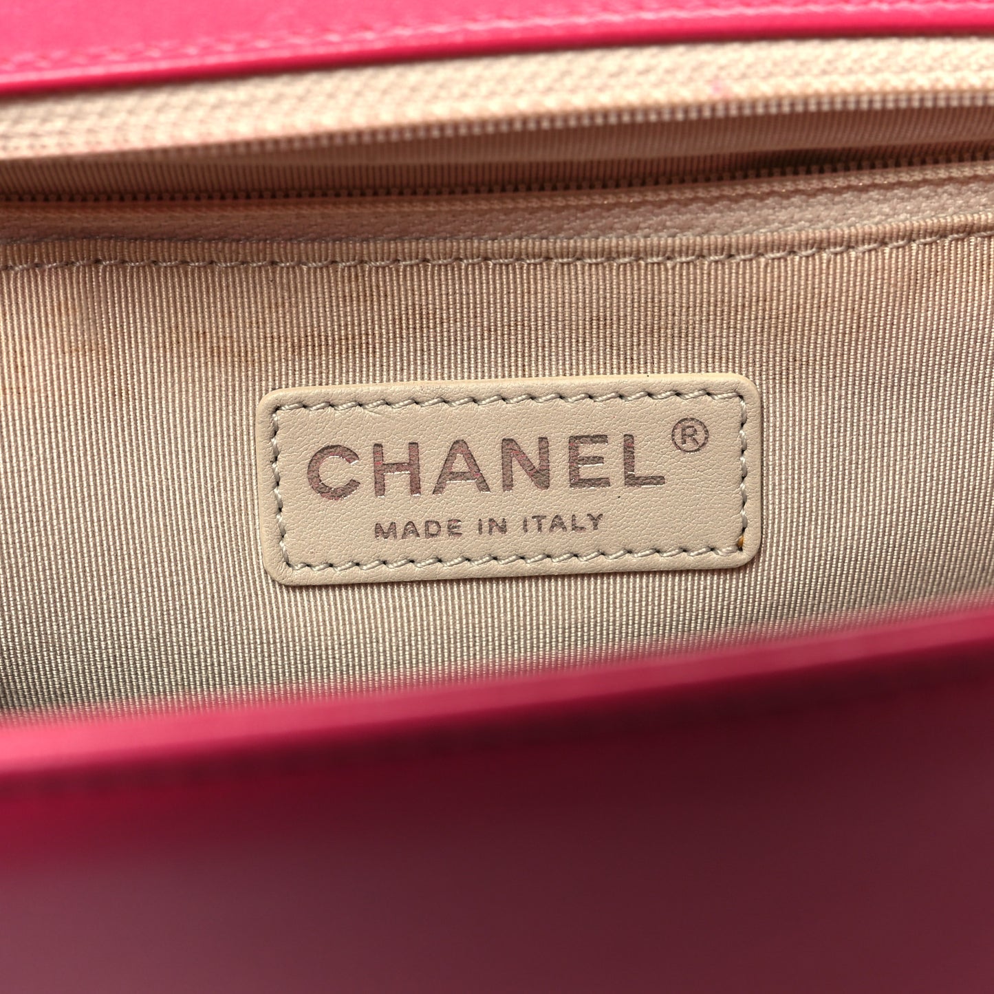 Lambskin Quilted New Medium Boy Flap Pink