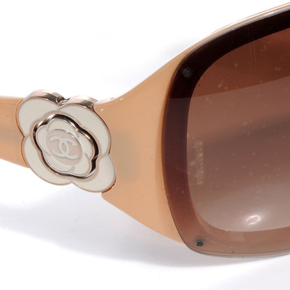 Chanel Camellia CC Sunglasses 4164 Beige 5 of 5