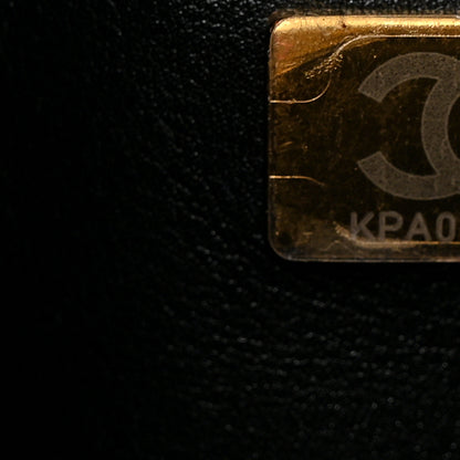 Chanel Calfskin Stitched Large Shopping Tote Black 7 of 11