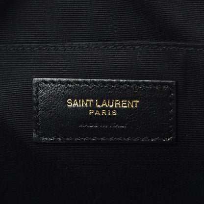 Saint Laurent Calfskin Matelasse Monogram Lou Camera Bag Black 6 of 8