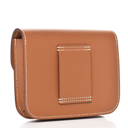 Hermes Epsom Constance Slim Wallet Gold 4 of 8