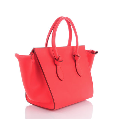 Celine Smooth Calfskin Mini Tie Knot Tote Alizarin 3 of 9