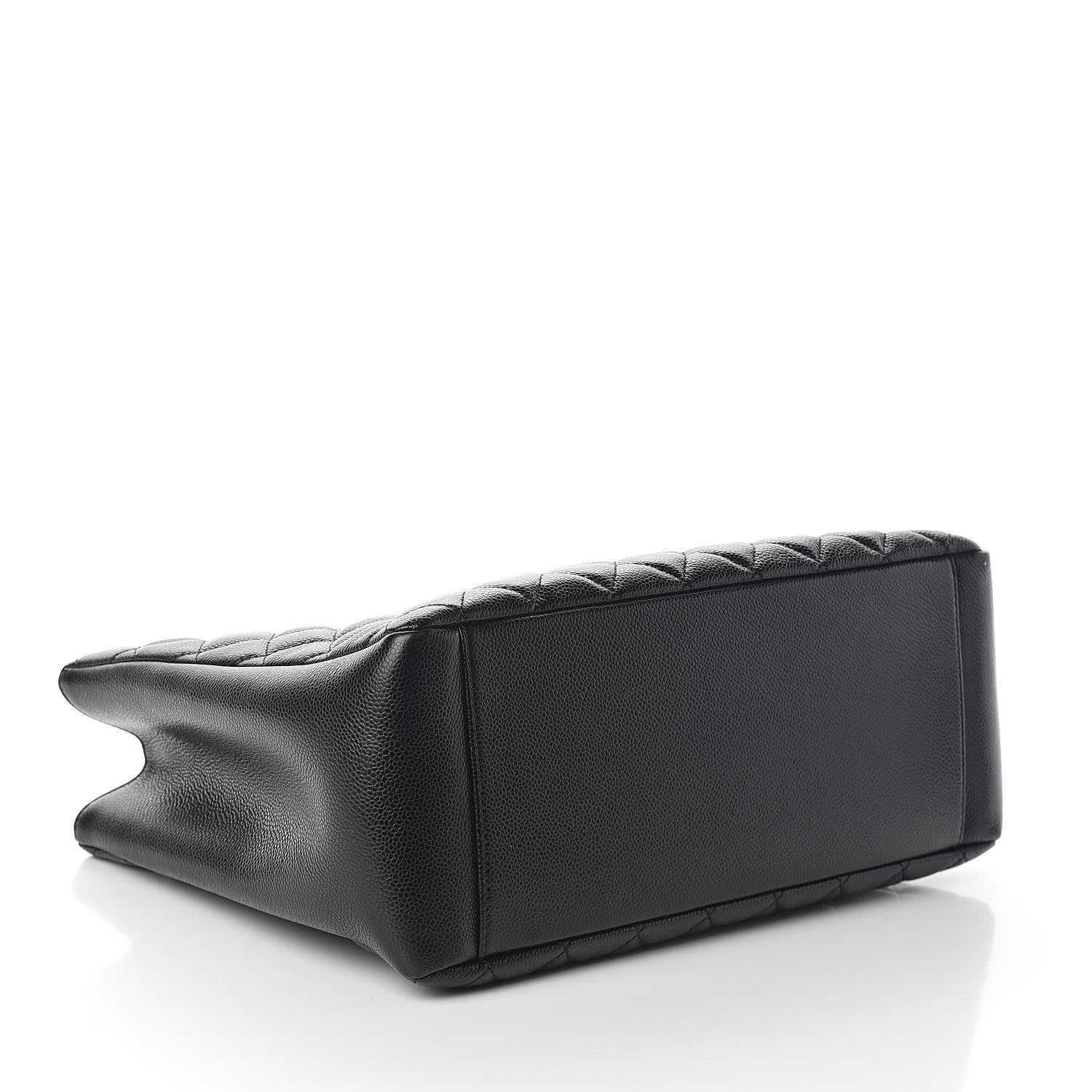 Chanel Caviar Quilted Grand Shopping Tote GST Black 4 of 10