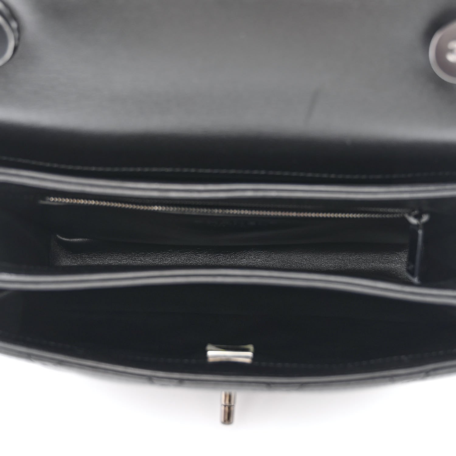 Chanel Lambskin Quilted Small Trendy CC Dual Handle Flap Bag So Black 5 of 11