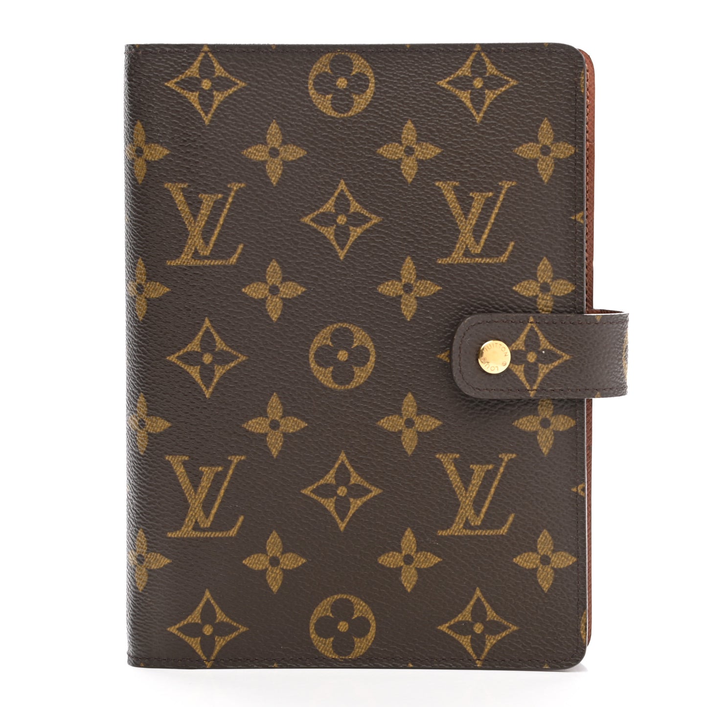 Monogram Medium Ring Agenda Cover