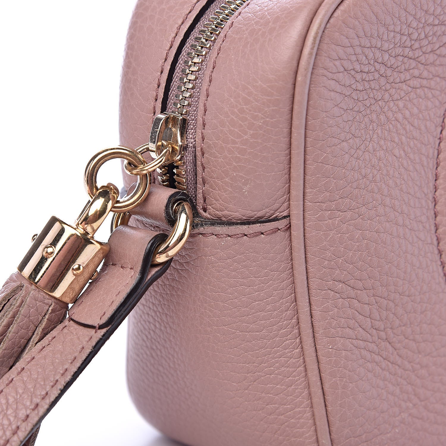 Gucci Cellarius Calfskin Small Soho Disco Bag Dark Cipria 12 of 13