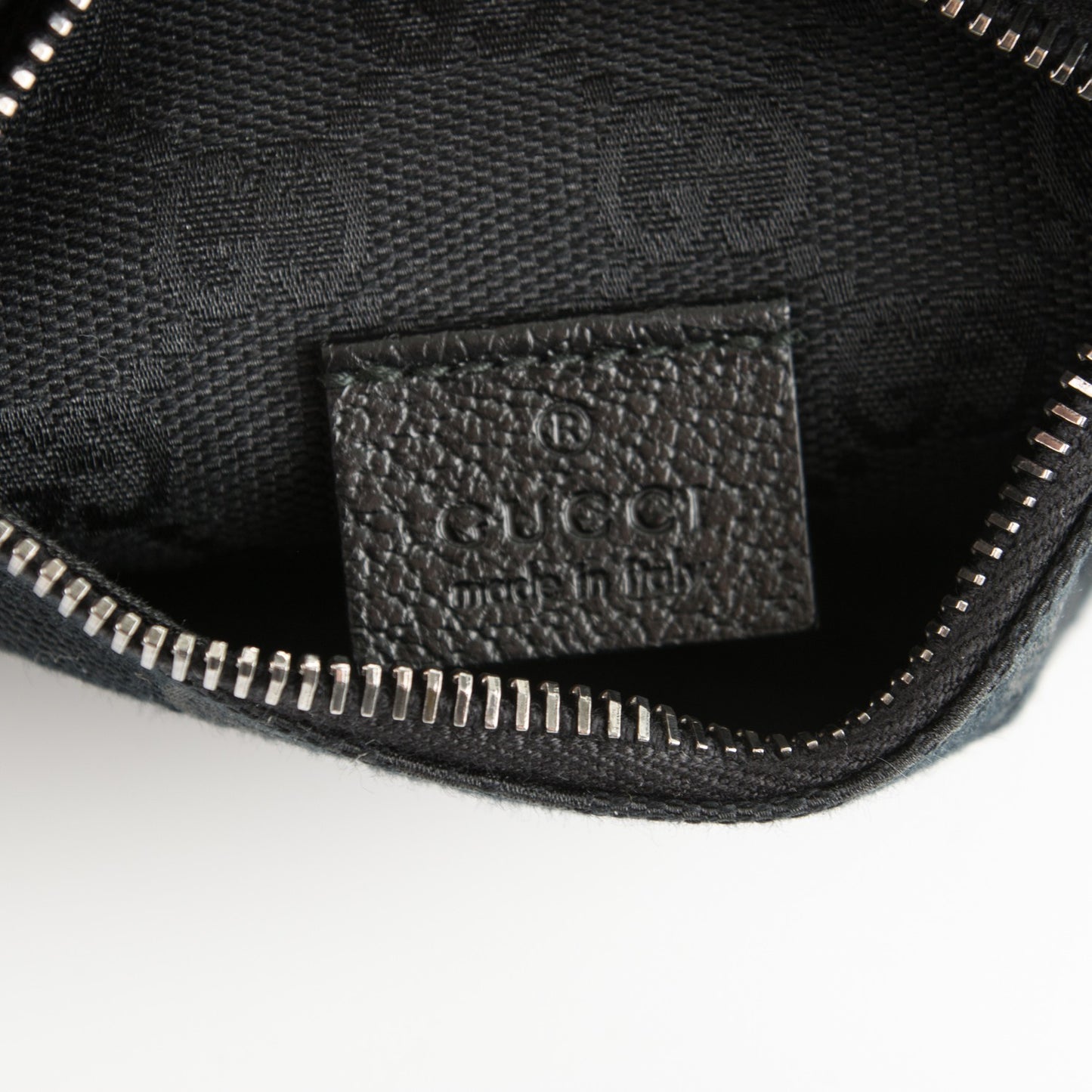 Monogram Belt Bag Black