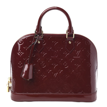 Louis Vuitton Vernis Alma PM Griotte 1 of 9