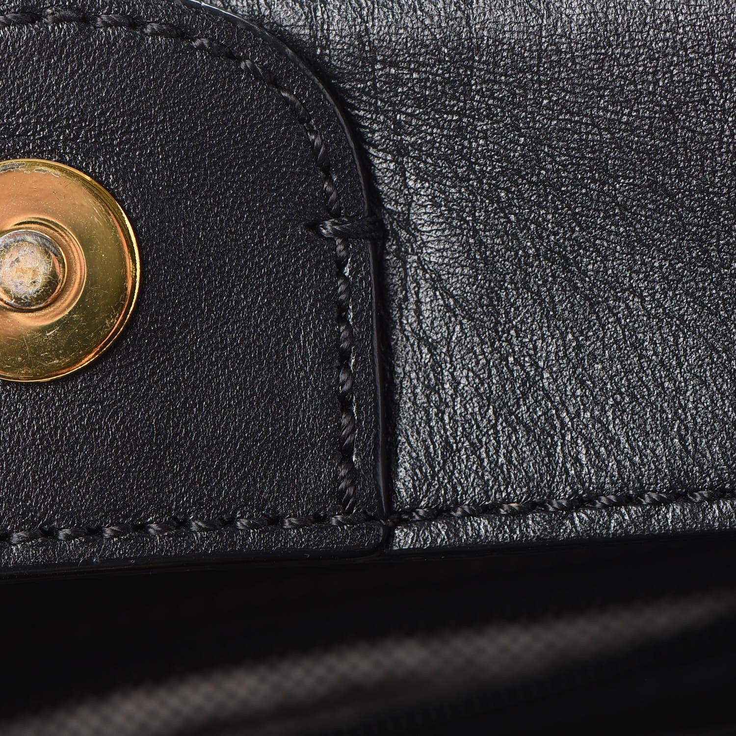 MCM Visetos Small Kathy Double Zip Tote Cognac Black 16 of 19