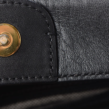 MCM Visetos Small Kathy Double Zip Tote Cognac Black 16 of 19